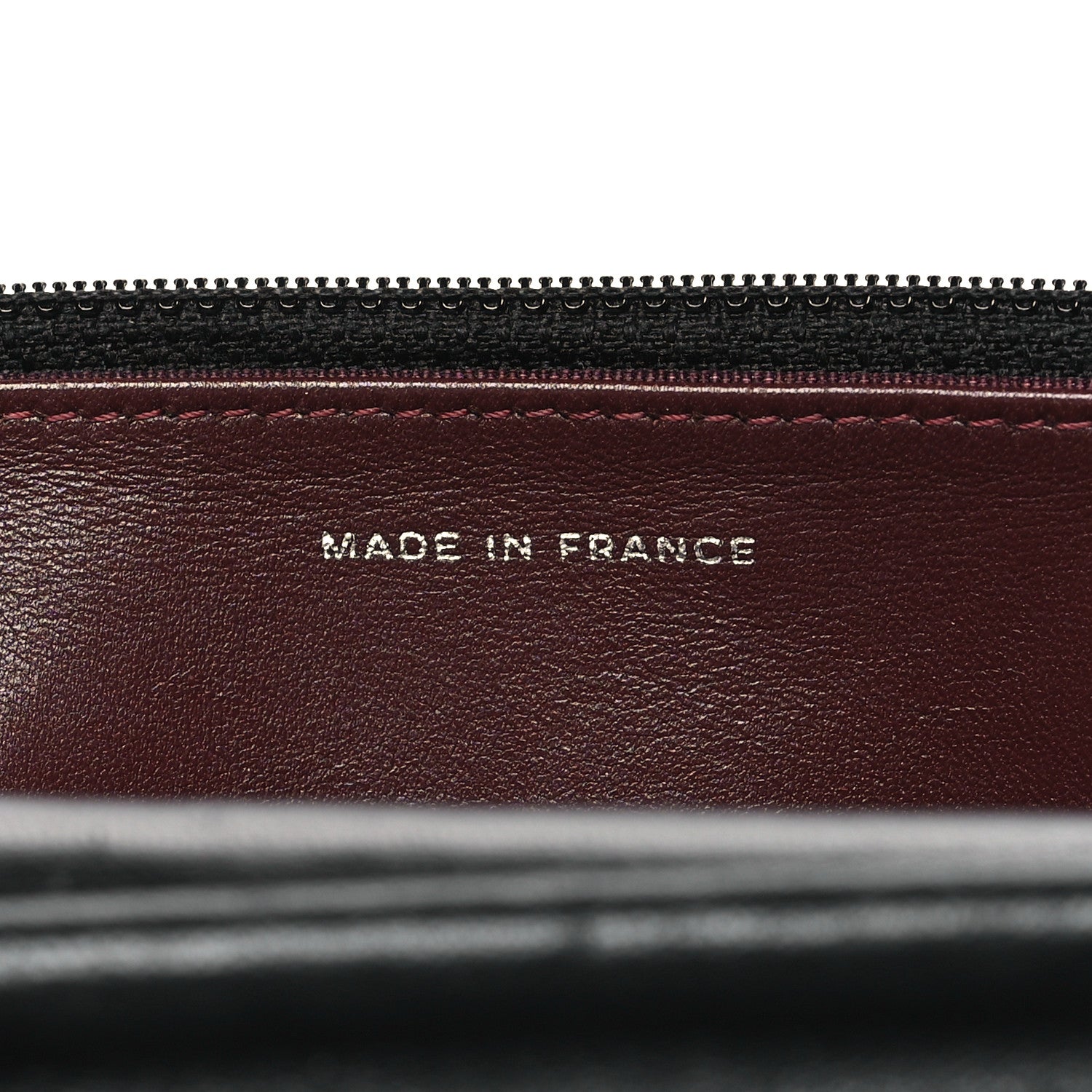 Chanel Lambskin Quilted Wallet On Chain WOC Black 7 of 12