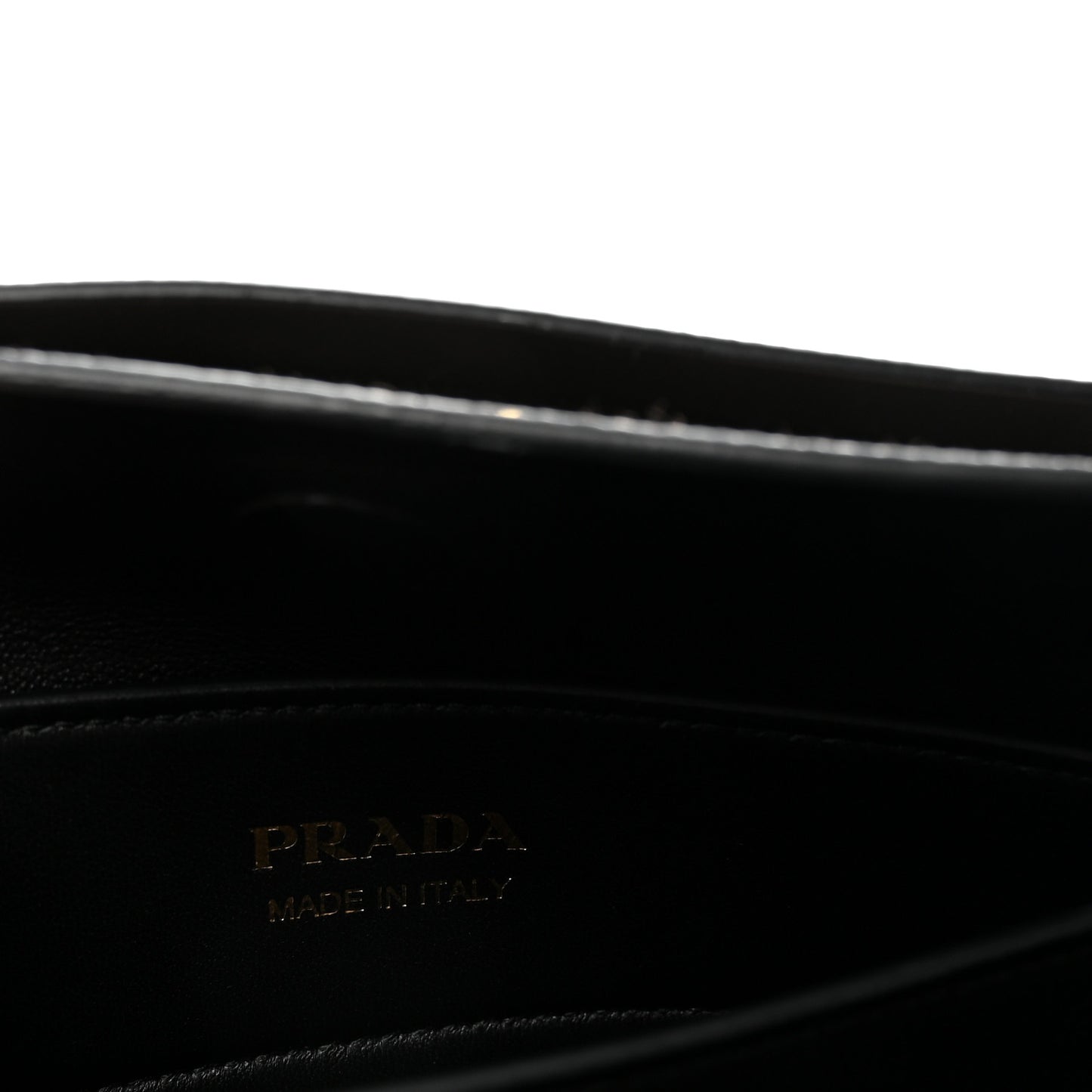 Saffiano Cuir Large Double Bag Cammeo Black