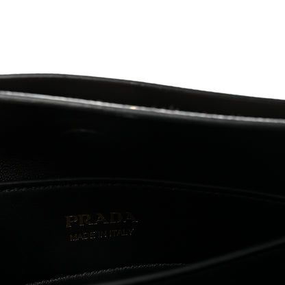 Prada Saffiano Cuir Large Double Bag Cammeo Black 6 of 9