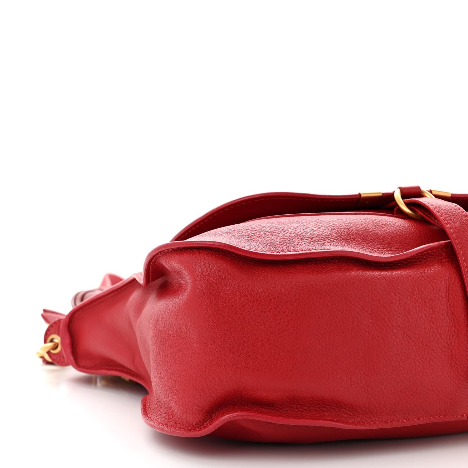Chloe Calfskin Medium Marcie Satchel Red 9 of 11