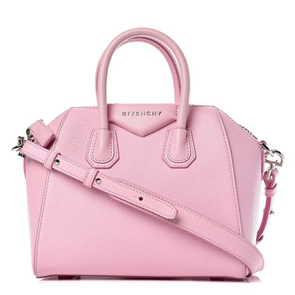 Givenchy Sugar Goatskin Mini Antigona Bright Pink 1 of 18