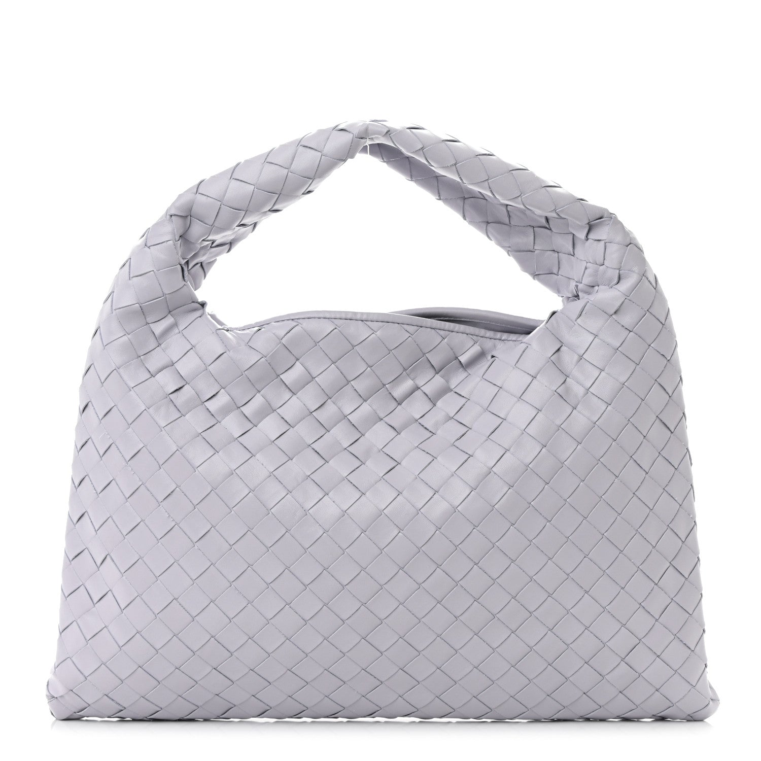 Bottega Veneta Calfskin Intrecciato Small Hop Oyster Lilac 1 of 12