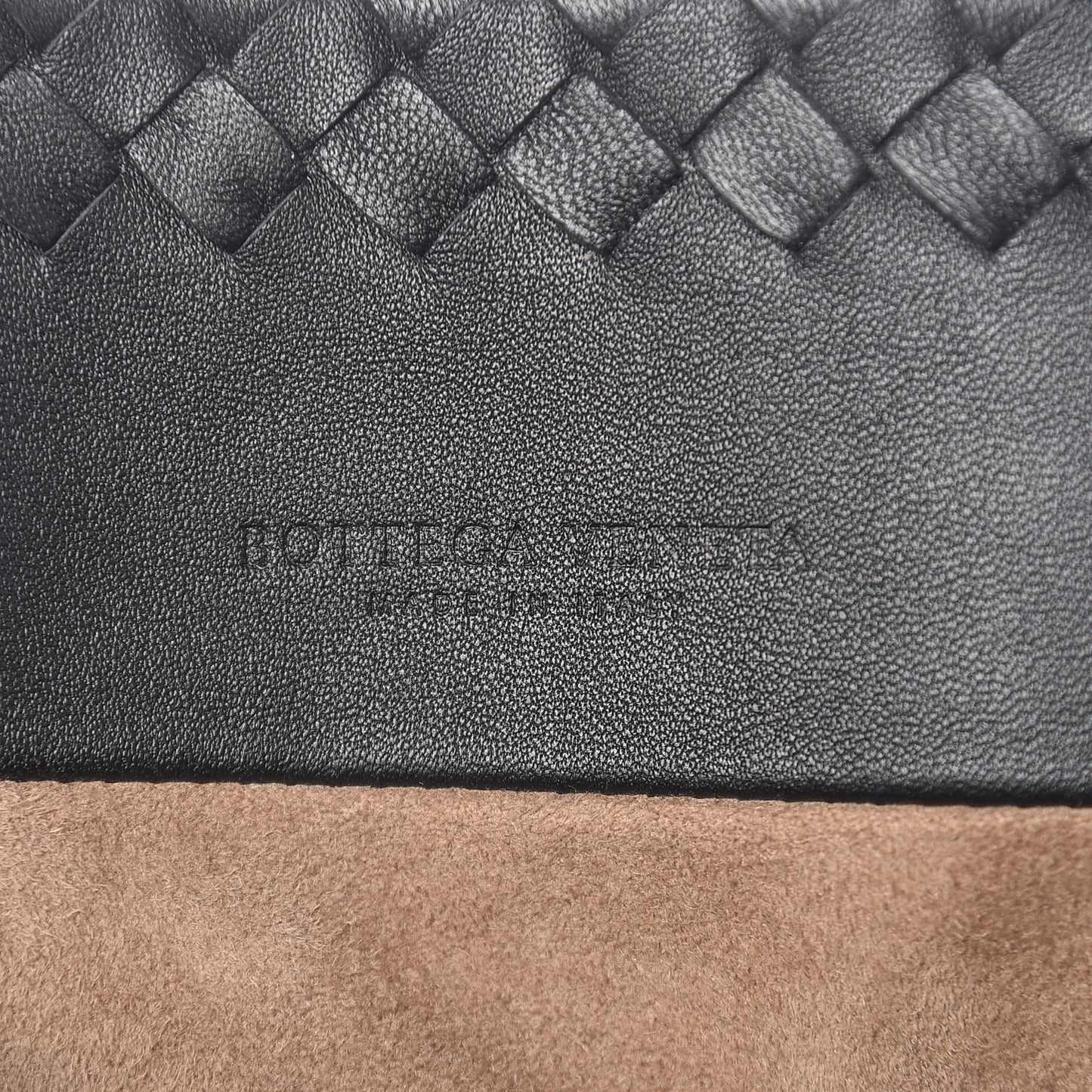 Nappa Intrecciato Seamless Tote Black
