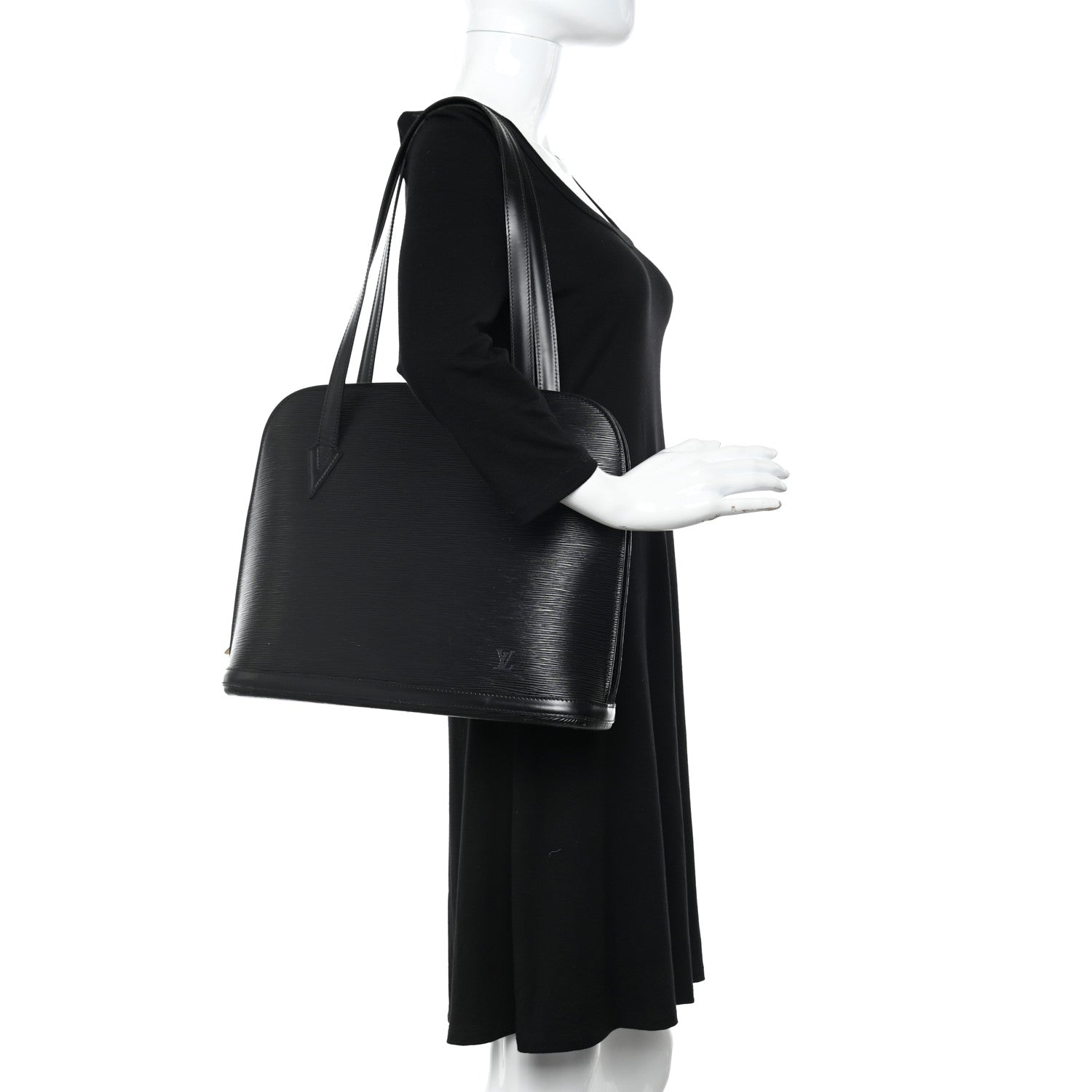 Louis Vuitton Epi Lussac Black 2 of 13