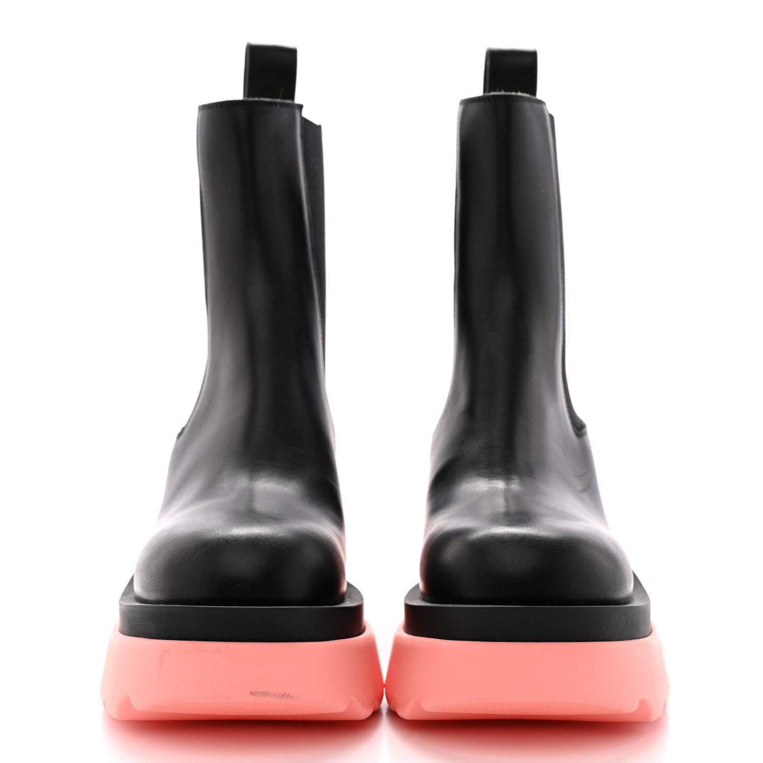 Bottega Veneta Calfskin The Flash Chelsea Boots 38 Black Flamingo 2 of 15