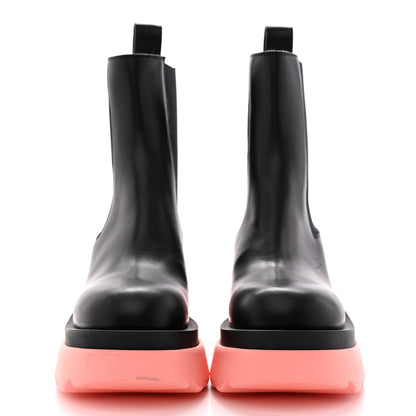 Bottega Veneta Calfskin The Flash Chelsea Boots 38 Black Flamingo 2 of 15