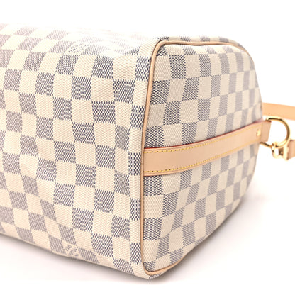 Louis Vuitton Damier Azur Speedy Bandouliere 30 8 of 9