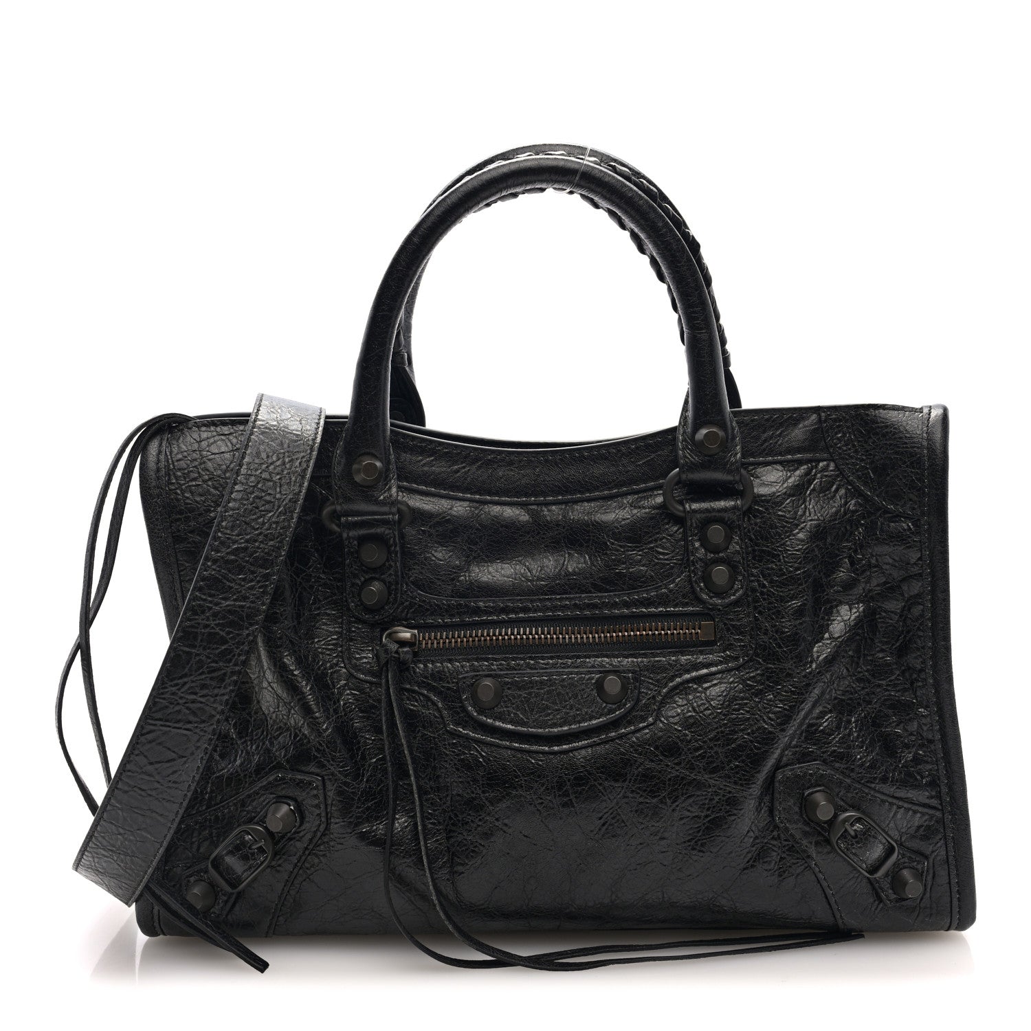 Balenciaga Agneau Arena Classic Hardware Small Le City Black 1 of 9
