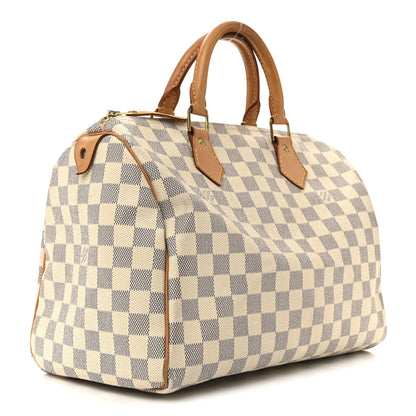 Louis Vuitton Damier Azur Speedy 30 3 of 15
