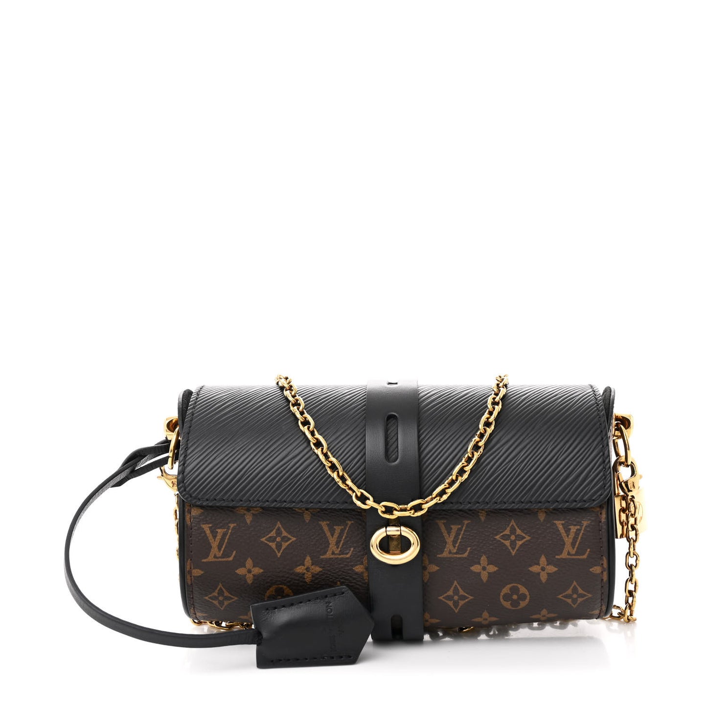 Epi Monogram Glasses Case Black