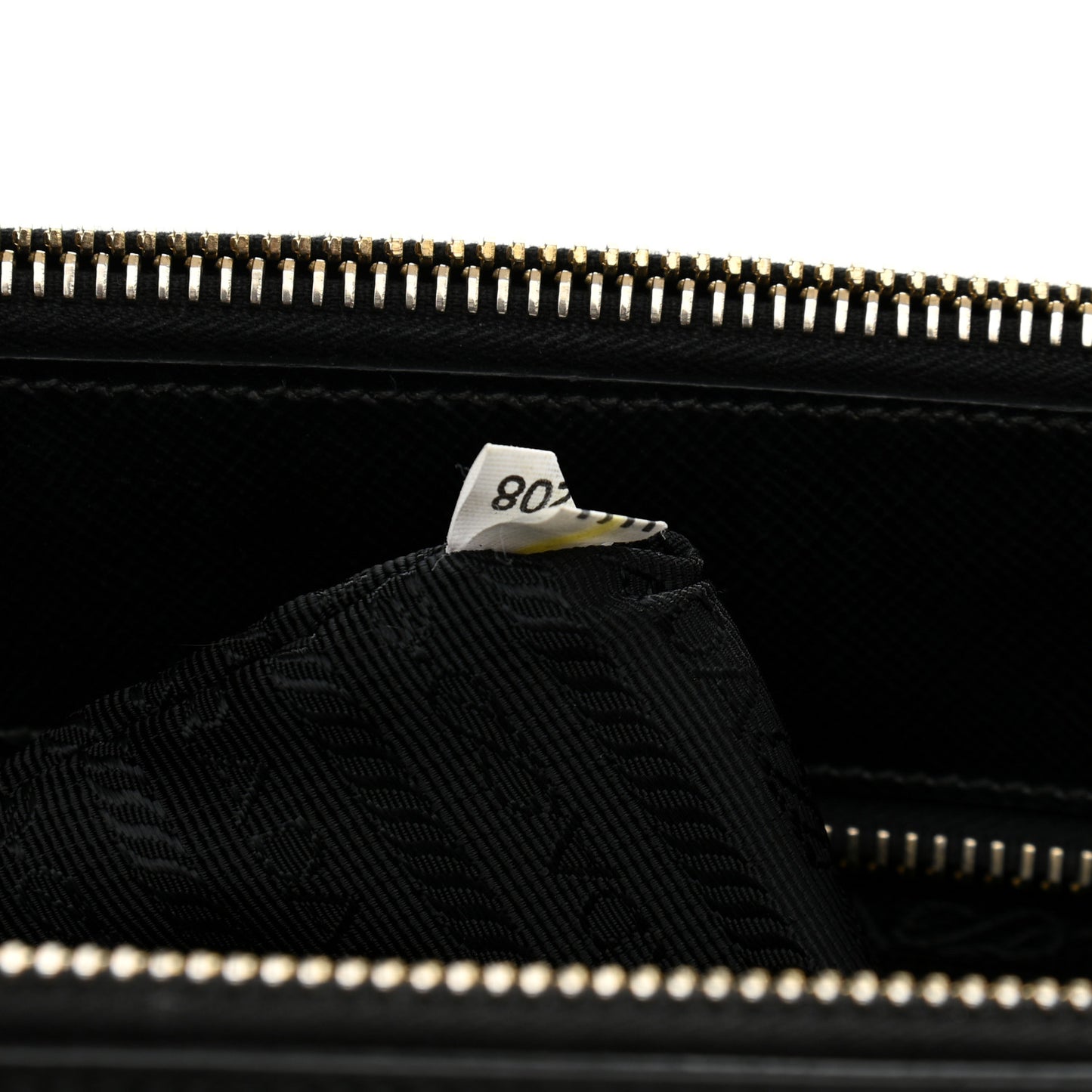 Saffiano Vernice Medium Double Zip Tote Black
