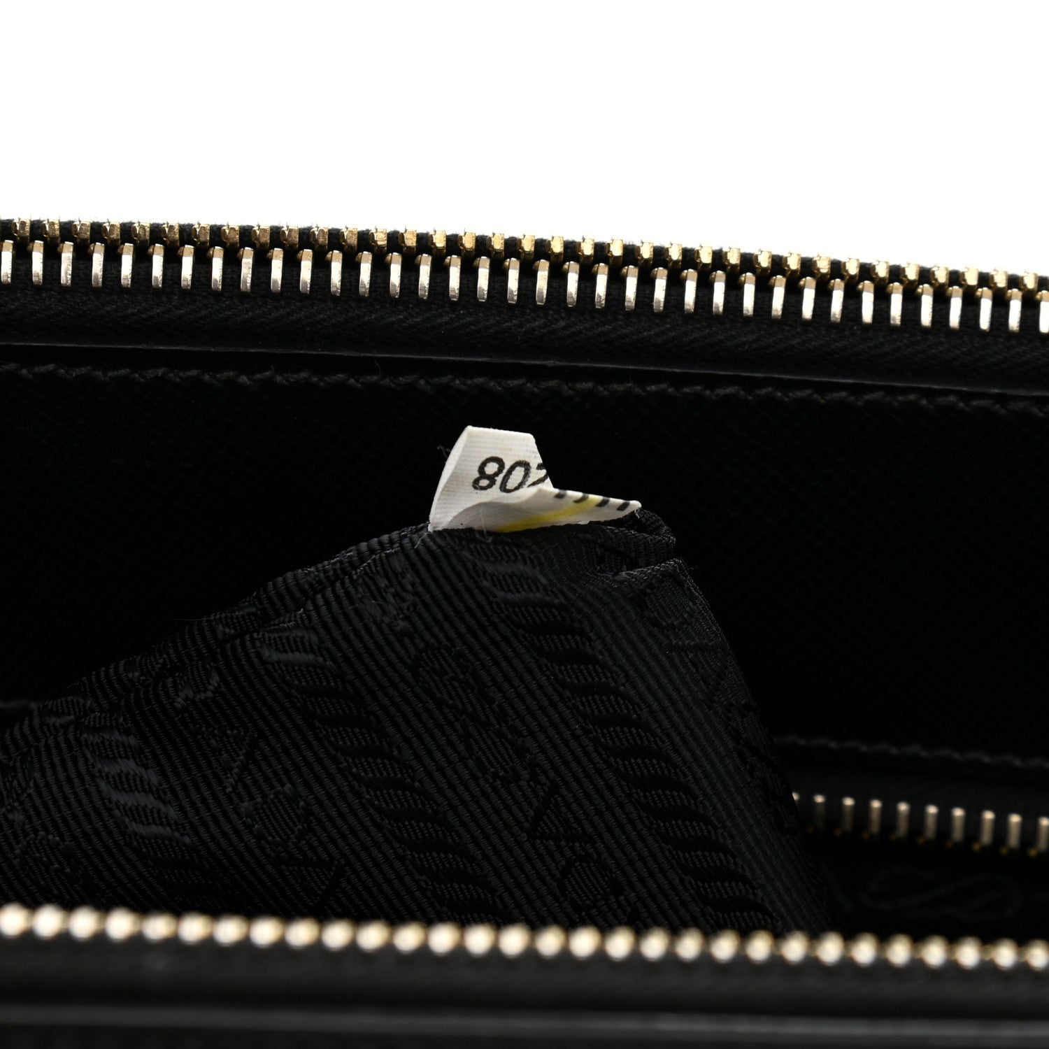 Prada Saffiano Vernice Medium Double Zip Tote Black 7 of 12