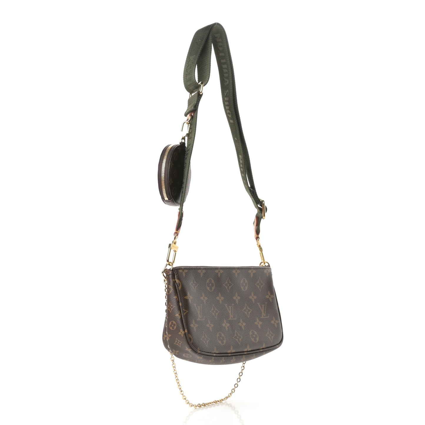 Monogram Multi Pochette Accessories Kaki