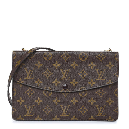 Louis Vuitton Monogram Pochette Double Rabat 1 of 12