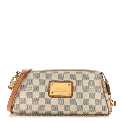 Louis Vuitton Damier Azur Eva Clutch 1 of 8
