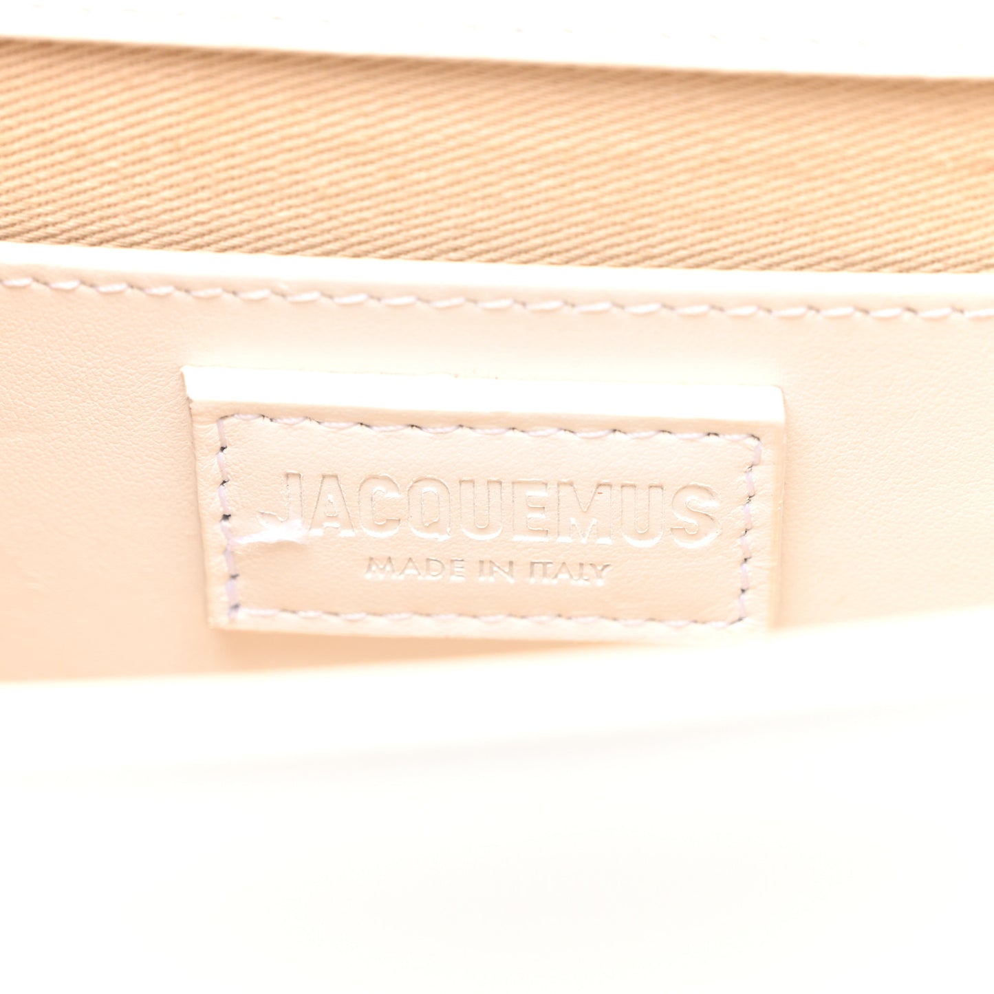 Smooth Calfskin Le Grand Bambino White