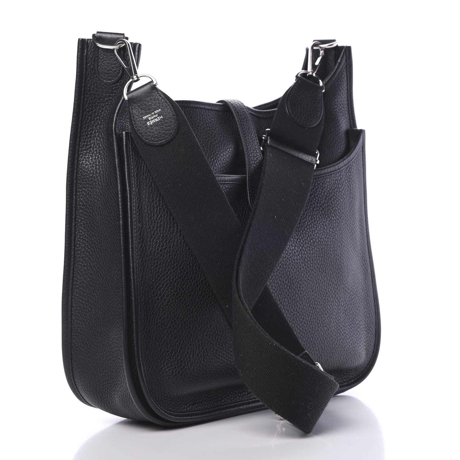 Hermes Taurillon Clemence Evelyne III GM Black 2 of 11