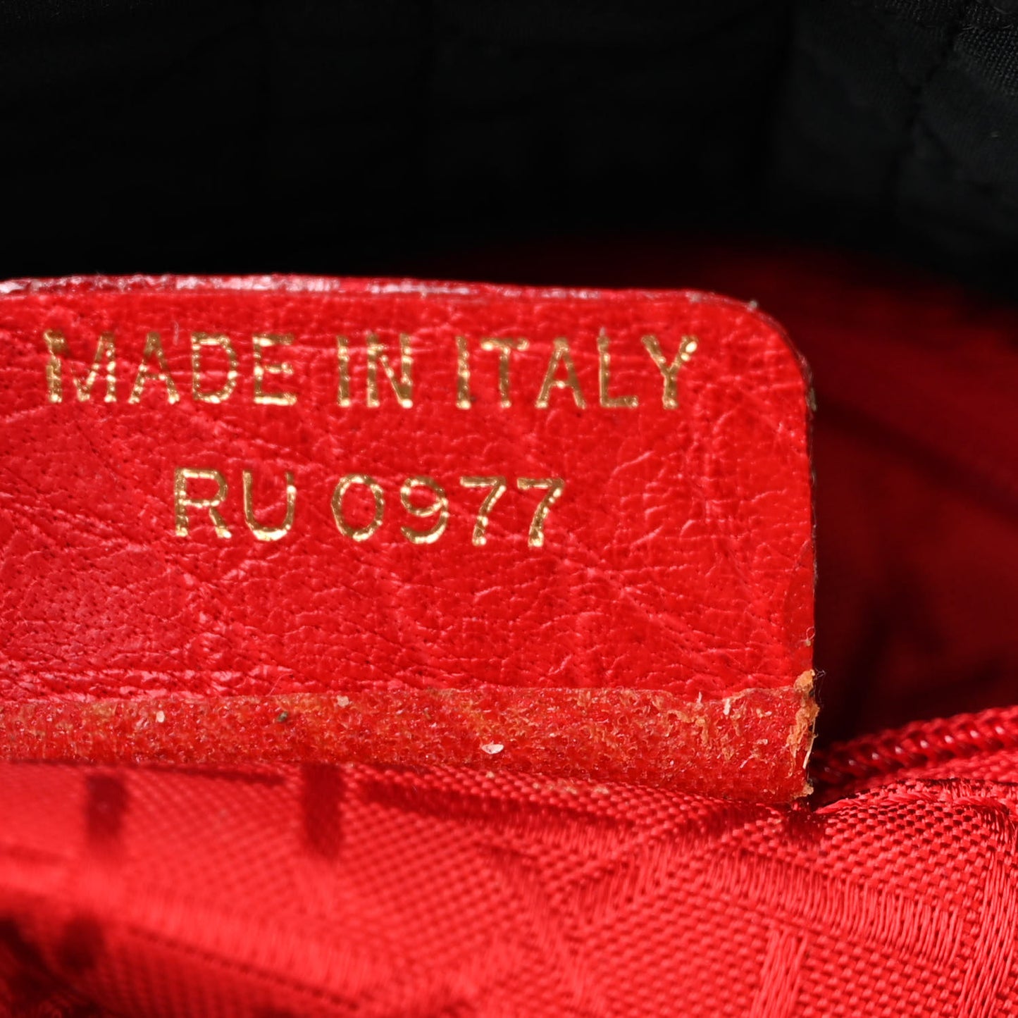 Nylon Cannage Large Lady Dior Black