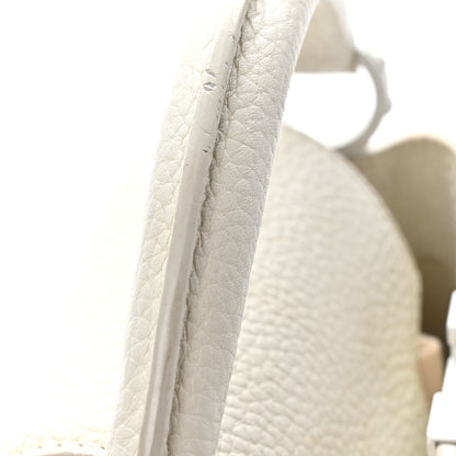 Louis Vuitton Taurillon Mini Capucines Monochrome White 11 of 11