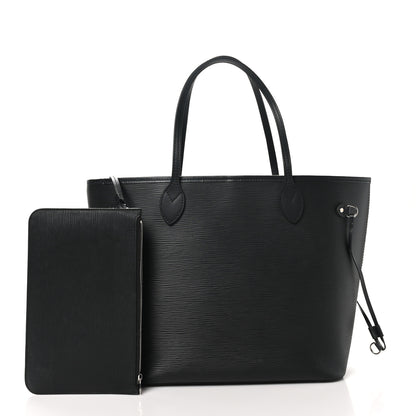 Louis Vuitton Epi Neverfull MM Black 3 of 11