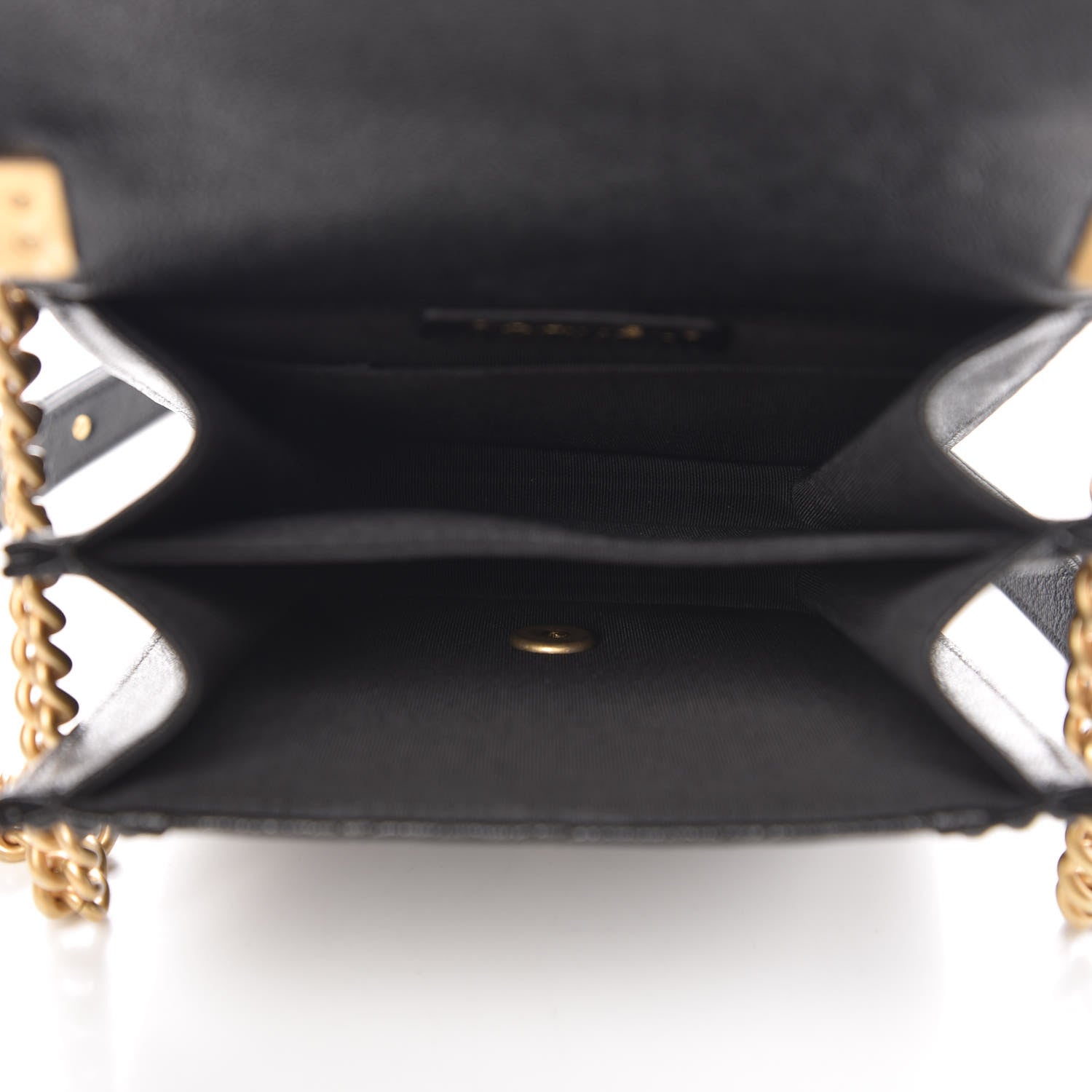 Chanel Caviar Quilted North South Boy Flap Black 5 of 9