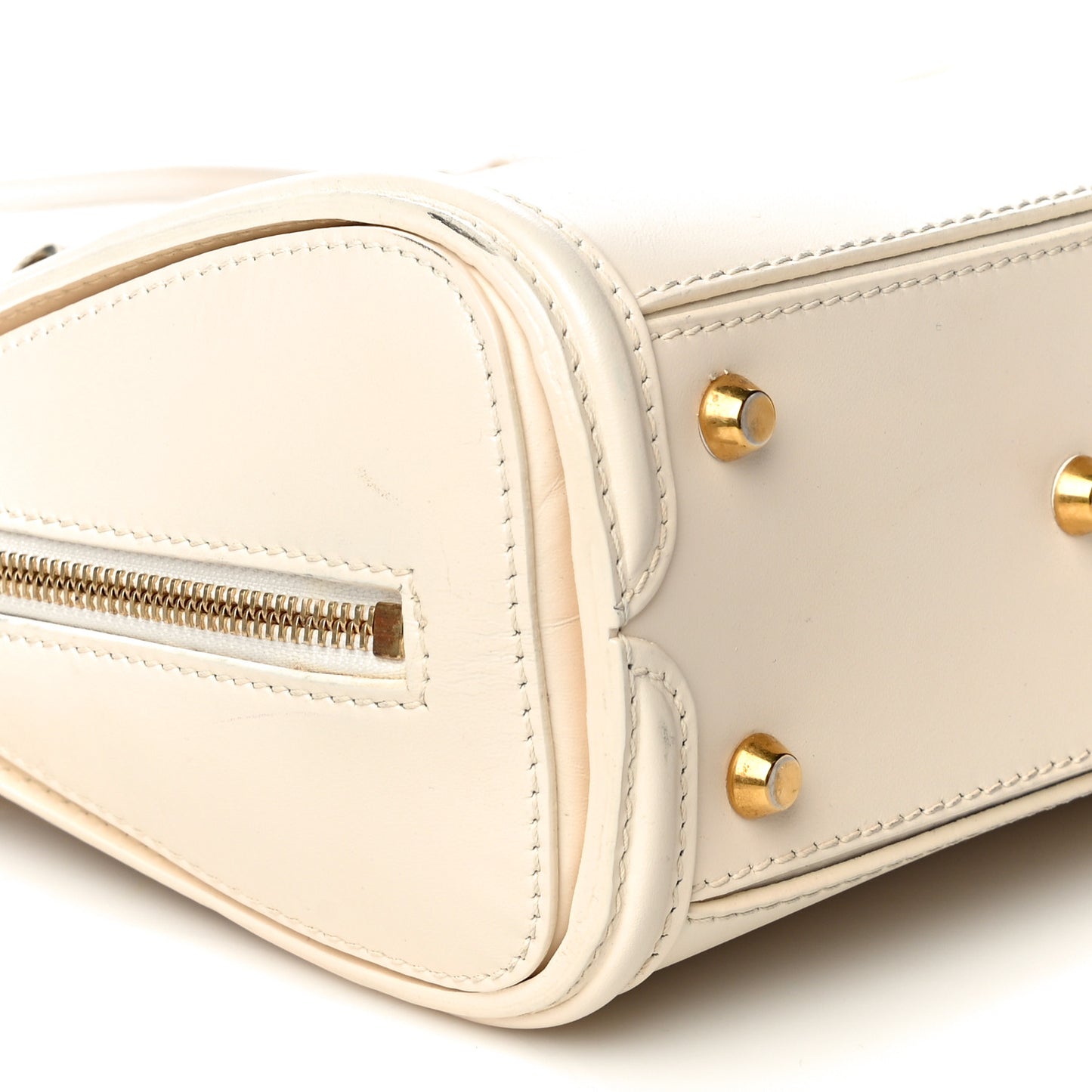 Calfskin Mini Heroine Off White