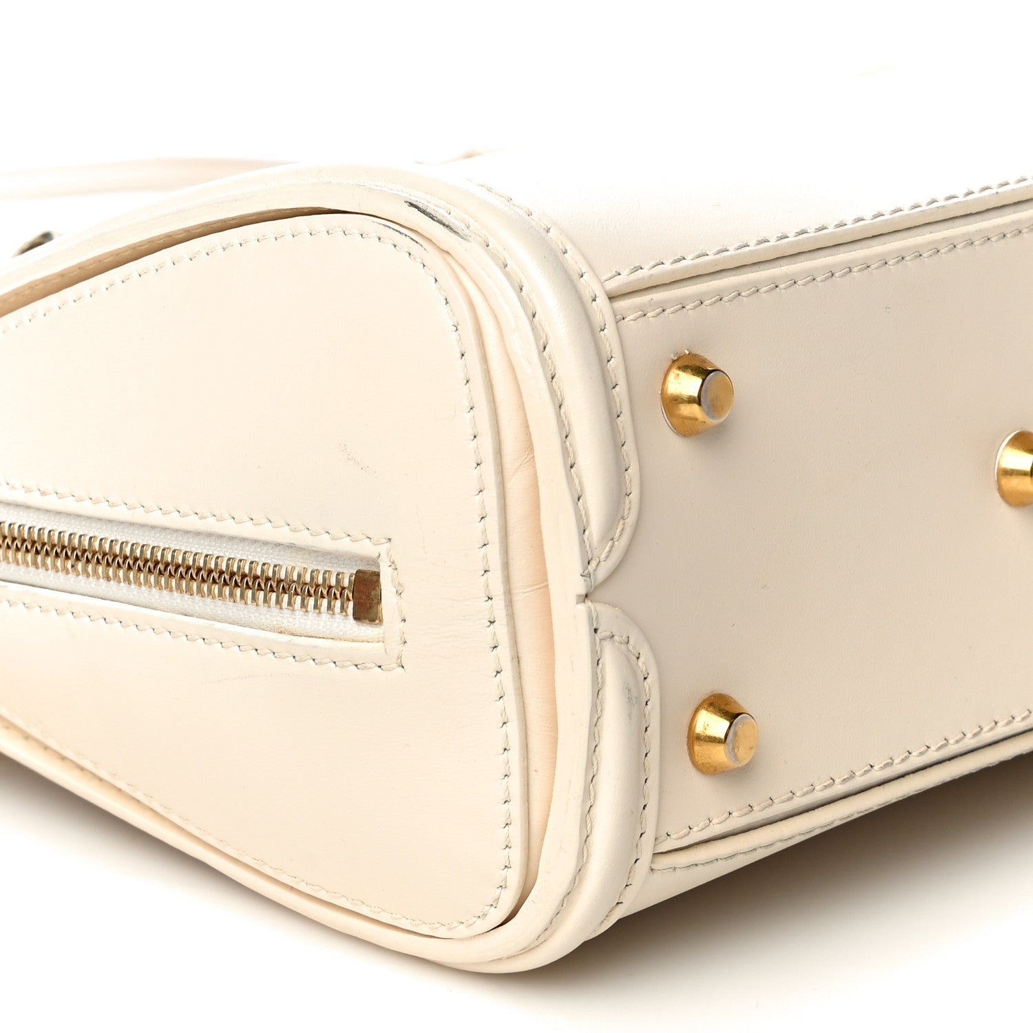 Alexander McQueen Calfskin Mini Heroine Off White 9 of 11