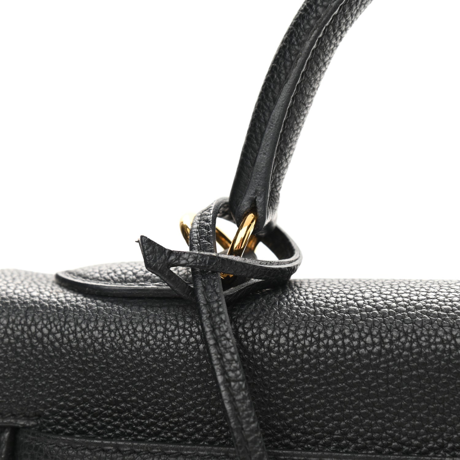 Hermes Togo Kelly Retourne 32 Black 12 of 14