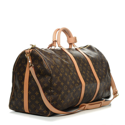 Louis Vuitton Monogram Keepall Bandouliere 55 4 of 11