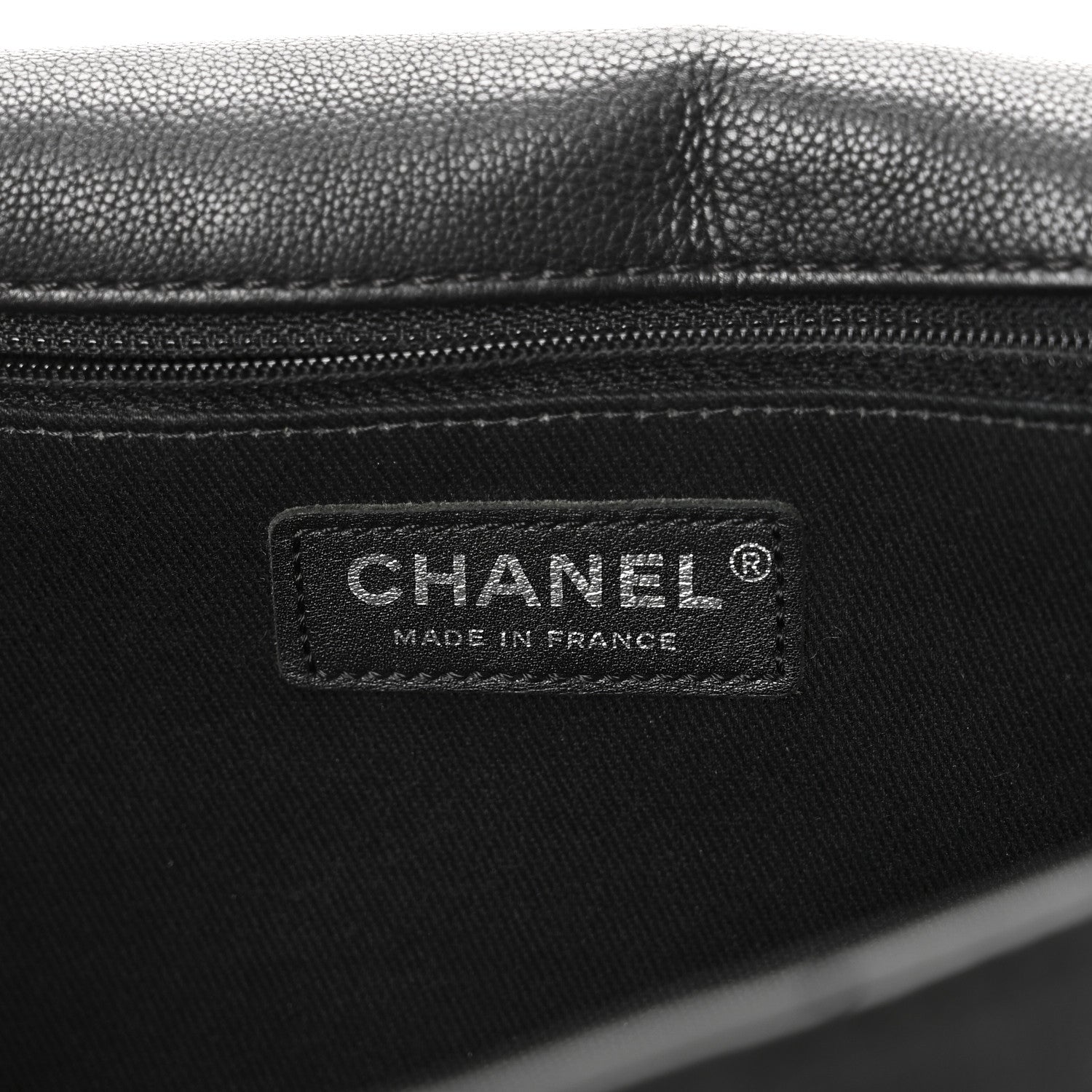 Chanel Calfskin Quilted CC Curvy Flap Black 6 of 11