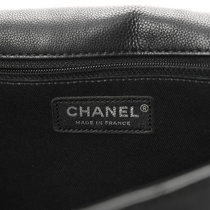 Chanel Calfskin Quilted CC Curvy Flap Black 6 of 11