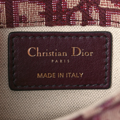Christian Dior Oblique Saddle Pouch Bordeaux 6 of 10