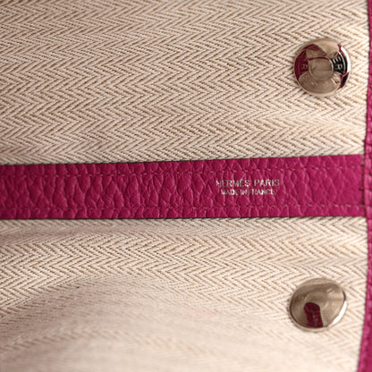 Hermes Vache Country Garden Party 30 TPM Rose Pourpre 5 of 10