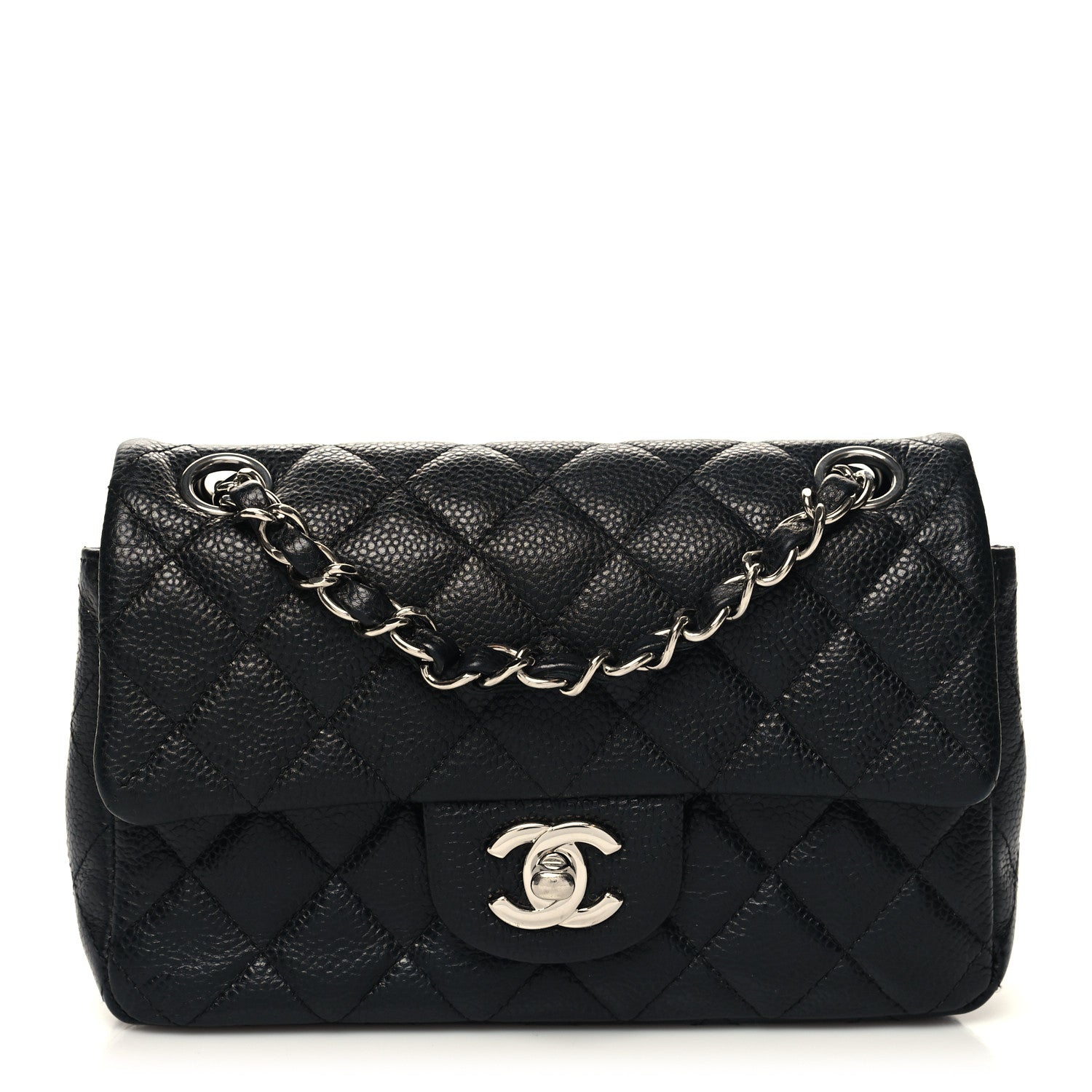 Chanel Caviar Quilted Mini Rectangular Flap Black 1 of 12