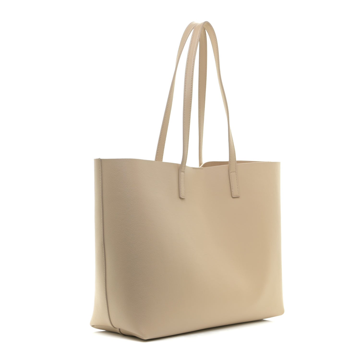 Saint Laurent Calfskin Large Shopping Tote Nude Powder 3 of 10
