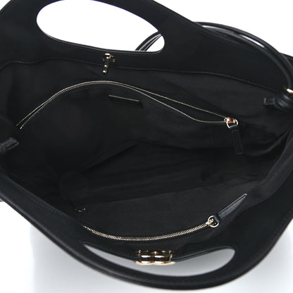 Chanel Lambskin Quilted Large 31 Shopping Bag Black 5 of 9