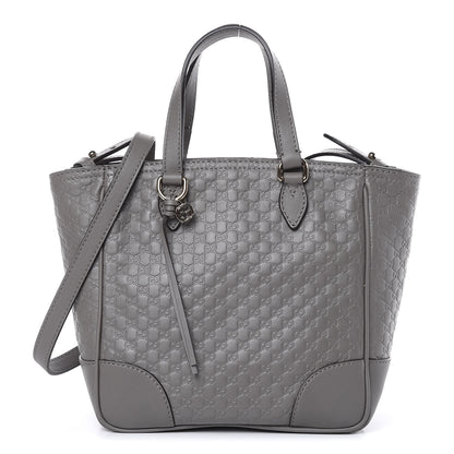 Gucci Microguccissima Small Bree Tote Graphite 1 of 9