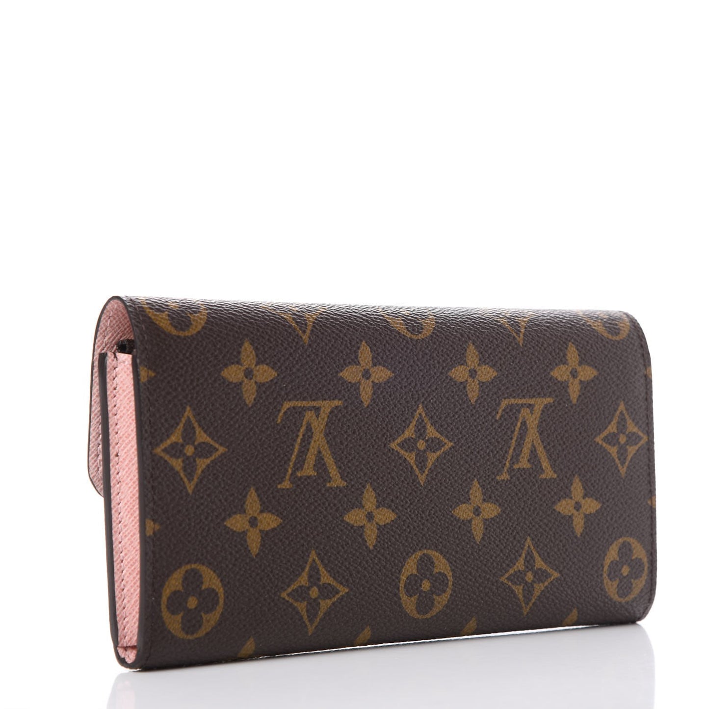 Monogram Emilie Wallet Rose Ballerine