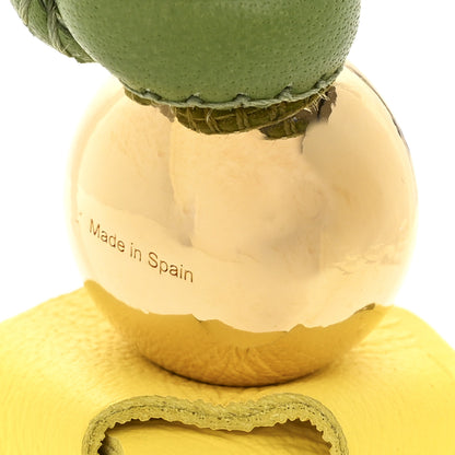 Loewe Calfskin Tulip Charm Yellow 4 of 4