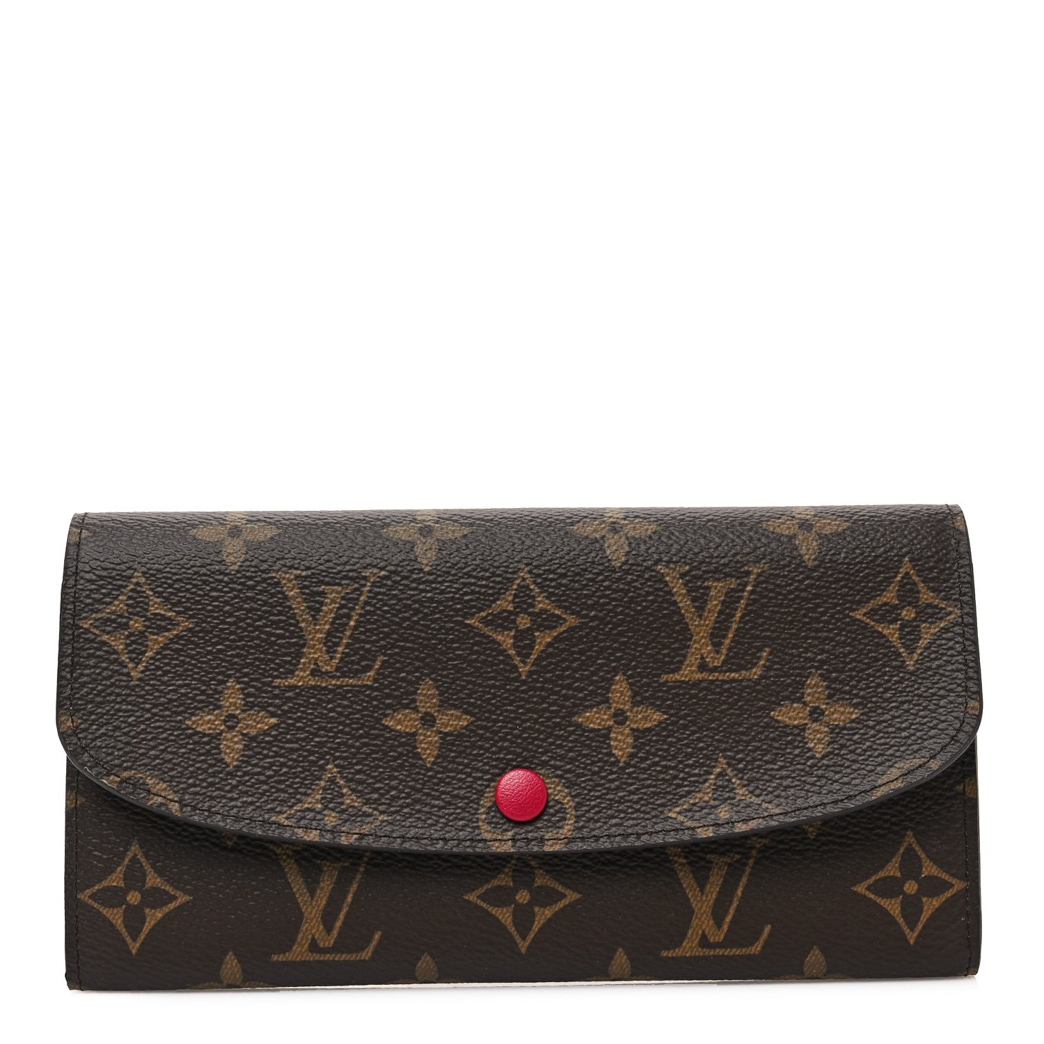 Louis Vuitton Monogram Emilie Wallet Fuchsia 1 of 6
