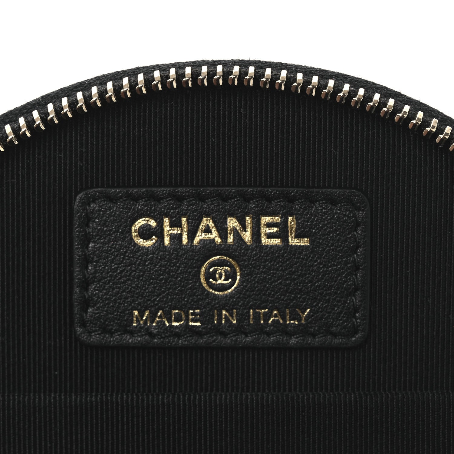Chanel Caviar Quilted Round Handle With Care Vanity With Chain Black 6 of 12