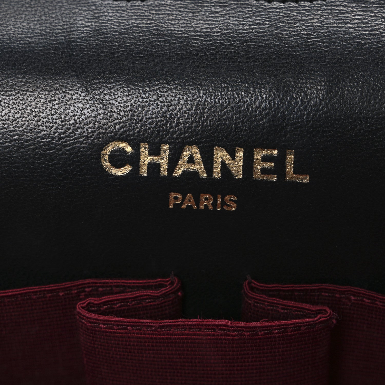 Chanel Lambskin Quilted Medium Double Flap Bijoux Chain Black 6 of 10