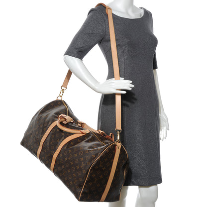 Louis Vuitton Monogram Keepall Bandouliere 55 2 of 7
