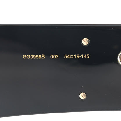 Gucci Acetate Square Frame Sunglasses GG0956S Black 6 of 9