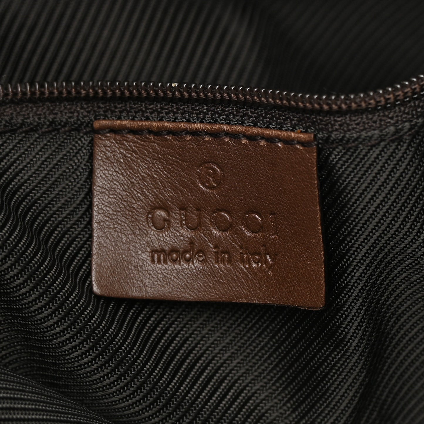Monogram Lobster Clasp Jackie O Hobo Brown