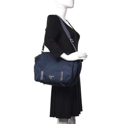 Prada Tessuto Nylon Vela Messenger Bag Baltico 2 of 11