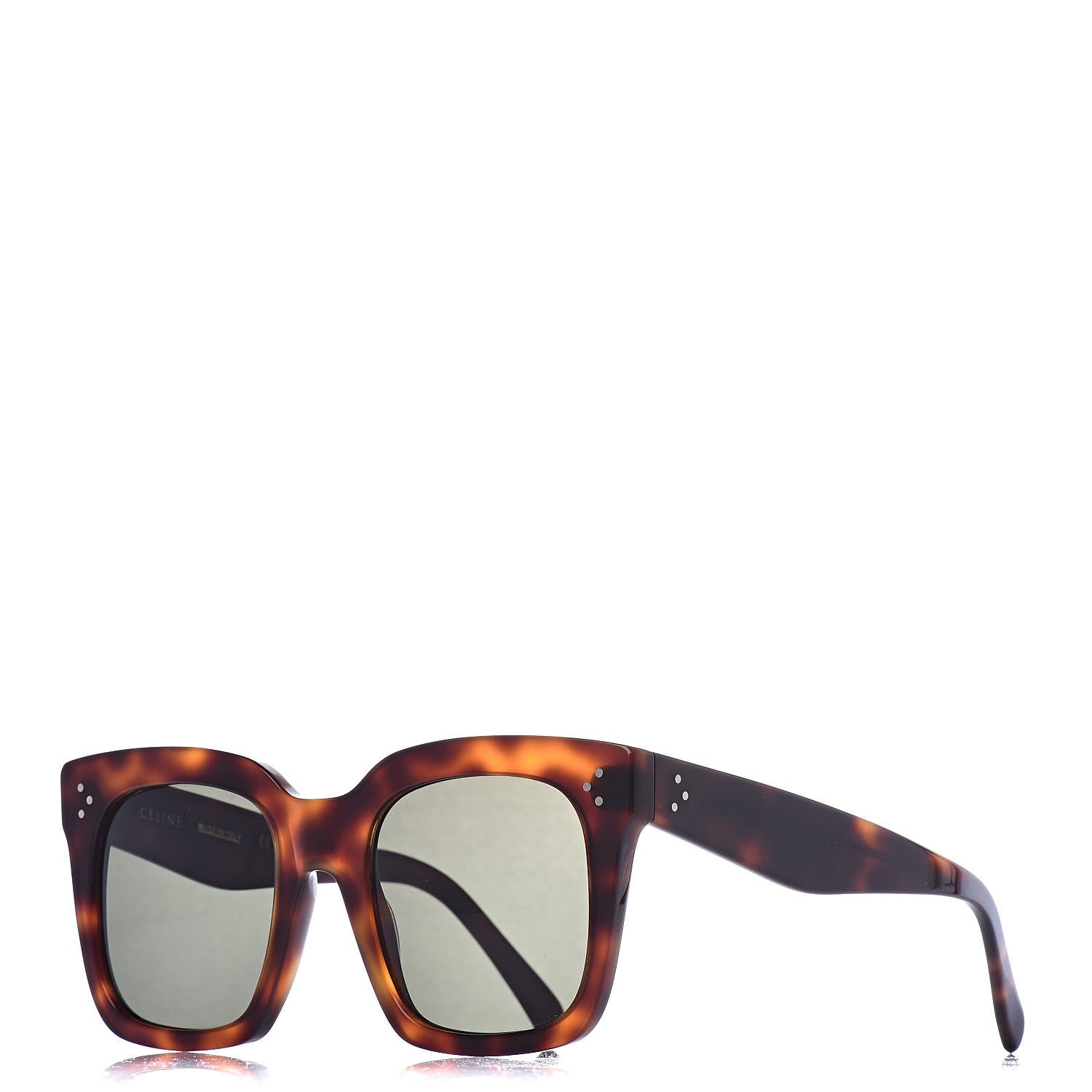 Celine Tilda Sunglasses CL 41076/S Tortoise 1 of 7