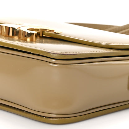 Celine Shiny Calfskin Teen Triomphe Olive 10 of 11