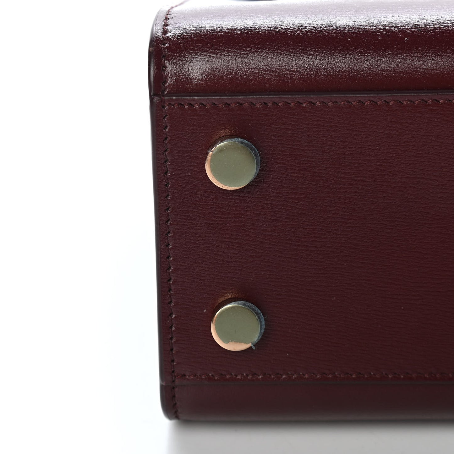Calfskin Nano Sac De Jour Dark Amaranto