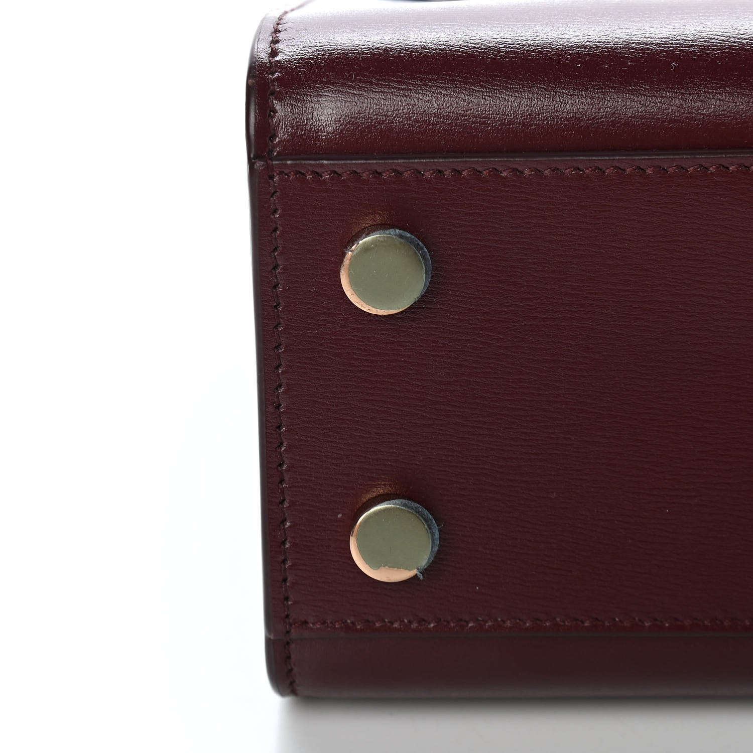 Saint Laurent Calfskin Nano Sac De Jour Dark Amaranto 10 of 12